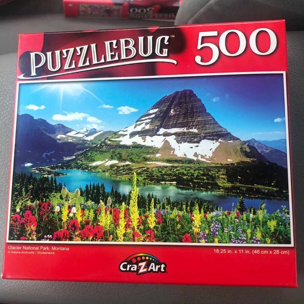 500 piece Glacier National Park, Montana